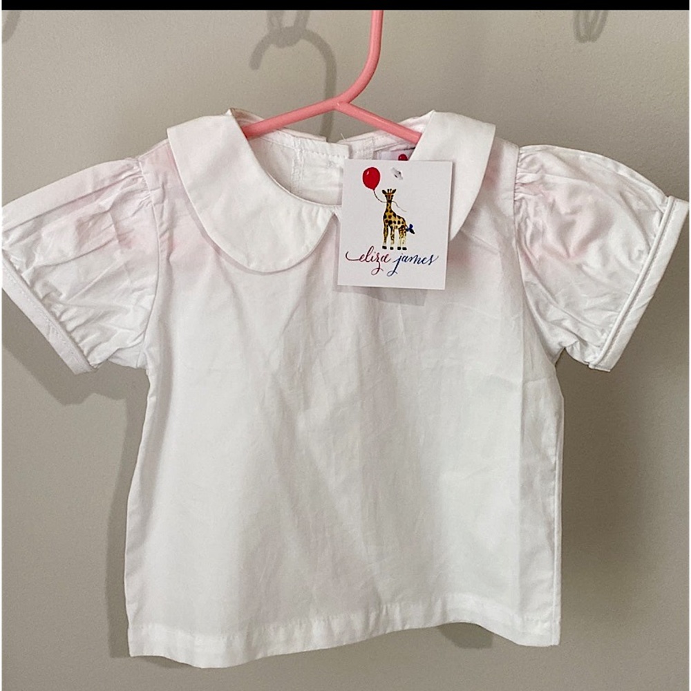NEW Eliza James collared top, size 12 month